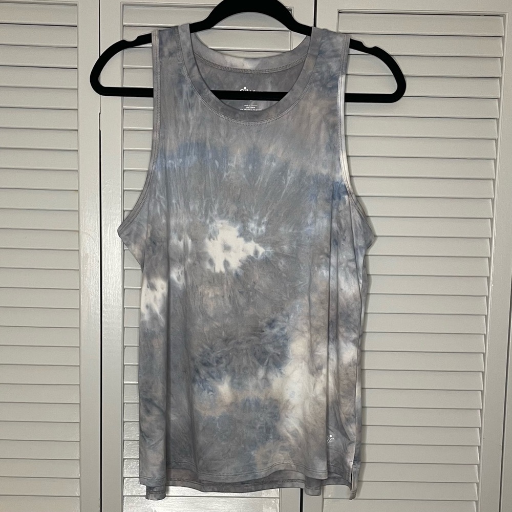 A Core Tie-Dye Sleeveless Athletic Top